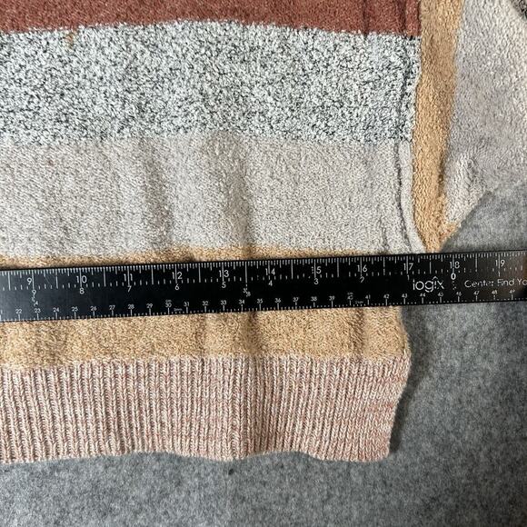 Free People Candyland Sweater Women’s Small Cropped Pullover Striped Beach Boho - Picture 2 of 7